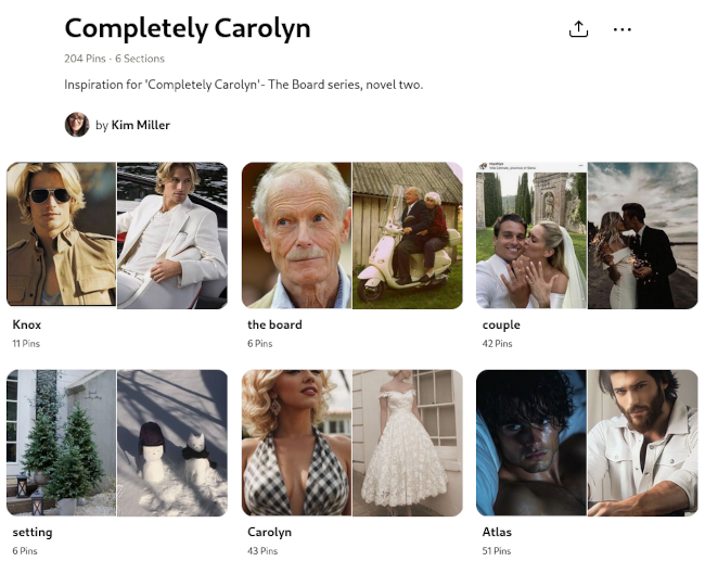 Pinterest Board for Completely Carolyn