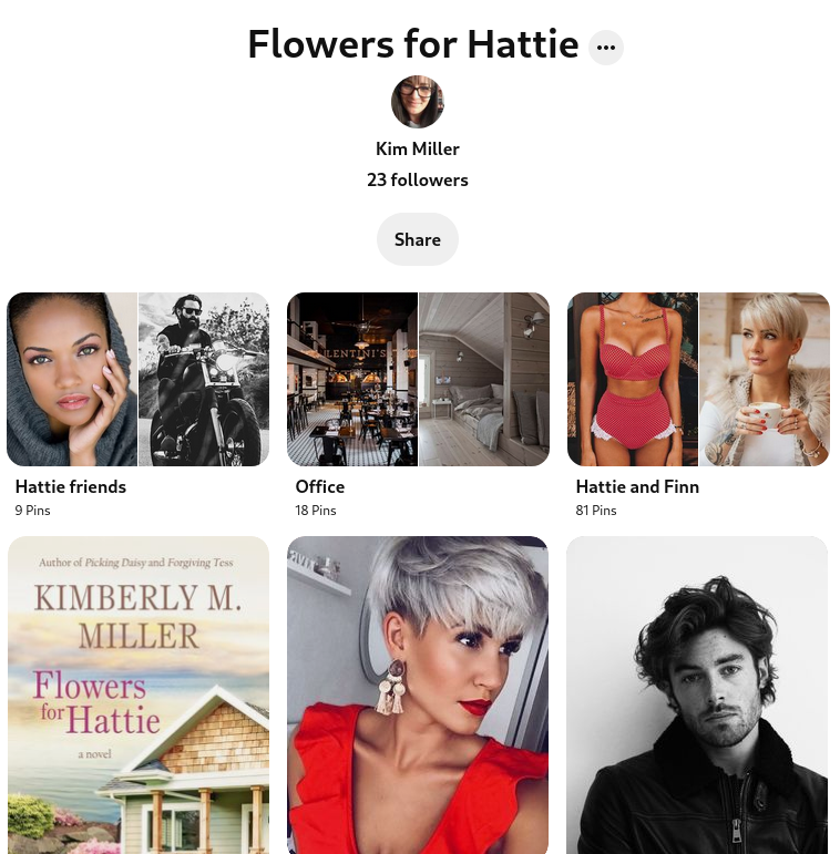 Pinterest Board for Flowers for Hattie