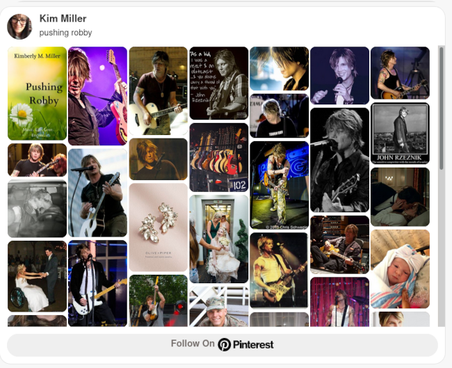 Pushing Robby Pinterest Board