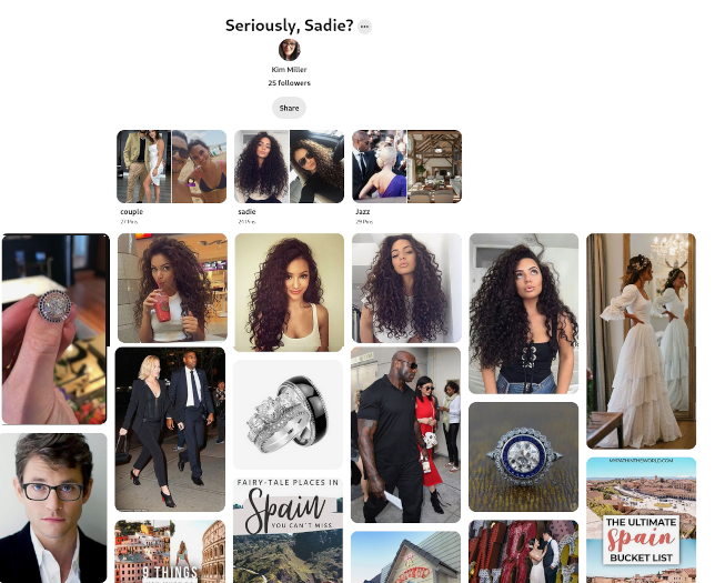 Pinterest Board for Piciking Daisy